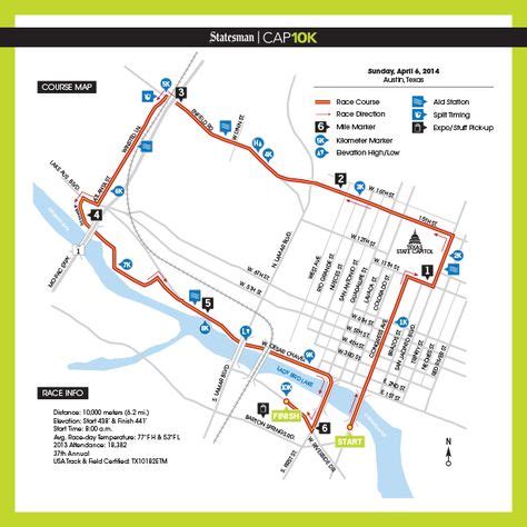 cap 10k route
